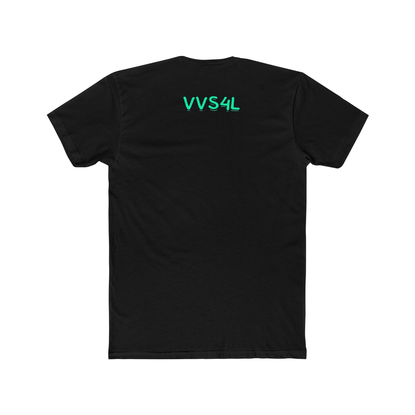 Cotton Tee - VVS4LIFE Viral Vibes Soul 4 Life Cosmic Bear Design